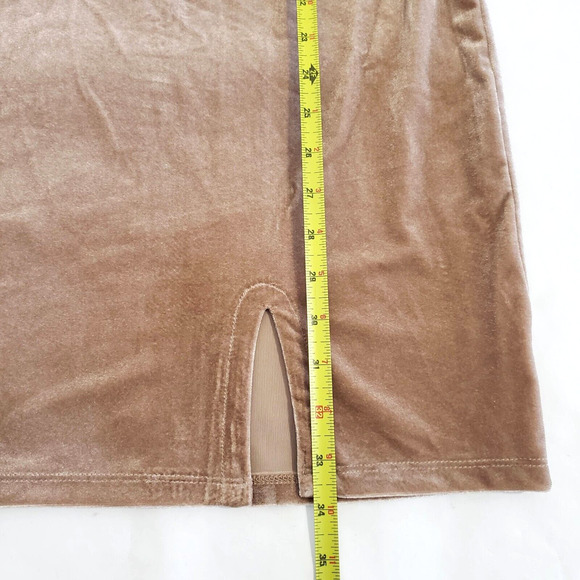 NEW!! Pink Rose Pink Stretch Spaghetti Strap Bodycon Short Mini Dress Front Slit - Picture 10 of 12